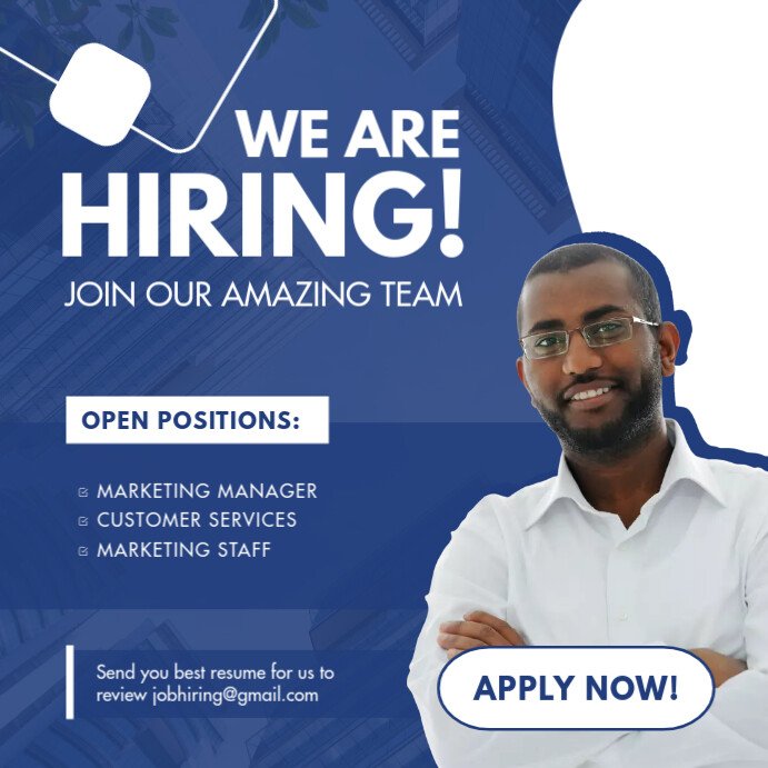 Marketing Manager hiring photo