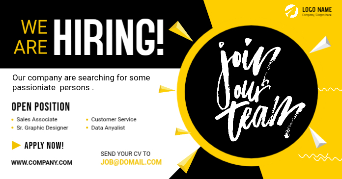 Sales Associate hiring photo