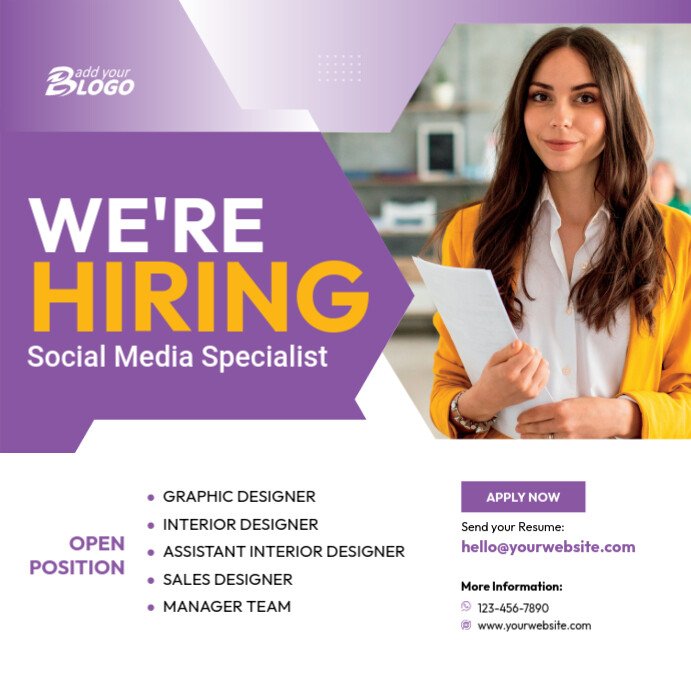 Social Media Specialist hiring photo